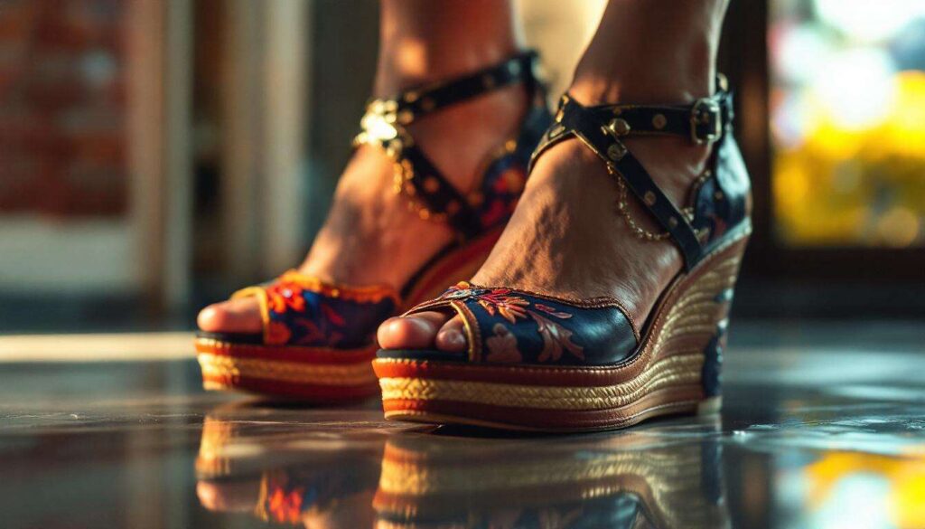 Keilabsätze sind 2026 DER Schuhtrend – aber nur, wenn sie so aussehen