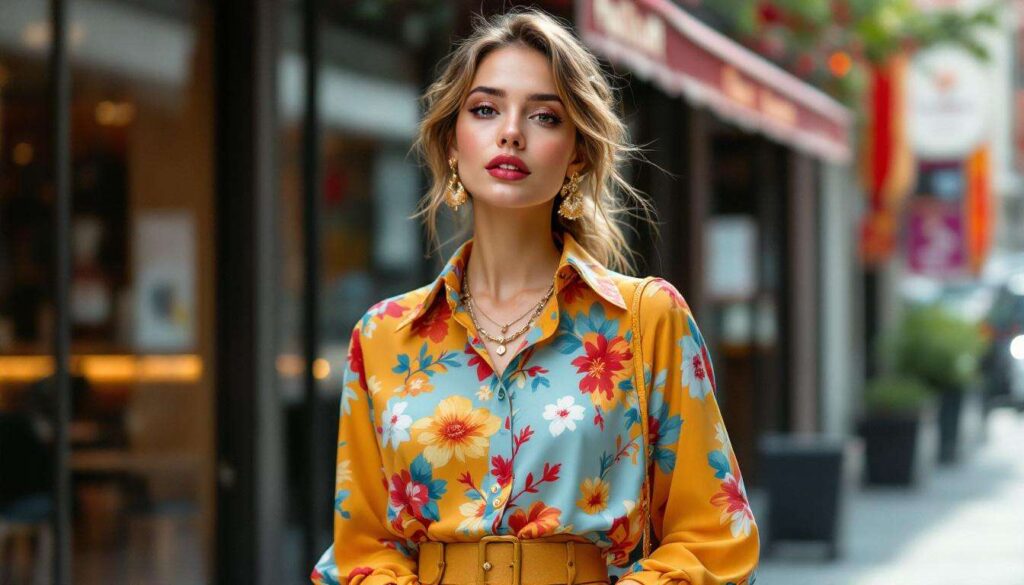 Lange Blusen feiern im Frühling 2026 ihr überraschendes Revival – so stylt ihr den Retro-Trend richtig