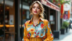 Lange Blusen feiern im Frühling 2026 ihr überraschendes Revival – so stylt ihr den Retro-Trend richtig