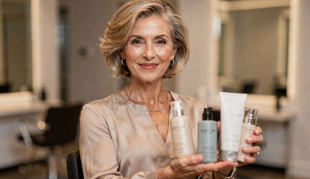 Kurze Haare stylen ab 50: Die 3 Produkte, die Friseure wirklich nutzen